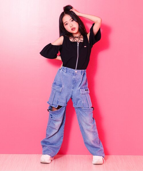 algy（アルジー）の「変幻自在パンツ（その他パンツ・キッズ・インディゴブルー/ブラック・SMALL/MEDIUM/X-SMALL/XX-SMALL）」の5枚目の写真