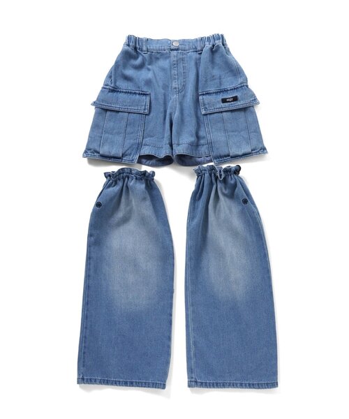 algy（アルジー）の「変幻自在パンツ（その他パンツ・キッズ・インディゴブルー/ブラック・SMALL/MEDIUM/X-SMALL/XX-SMALL）」の15枚目の写真