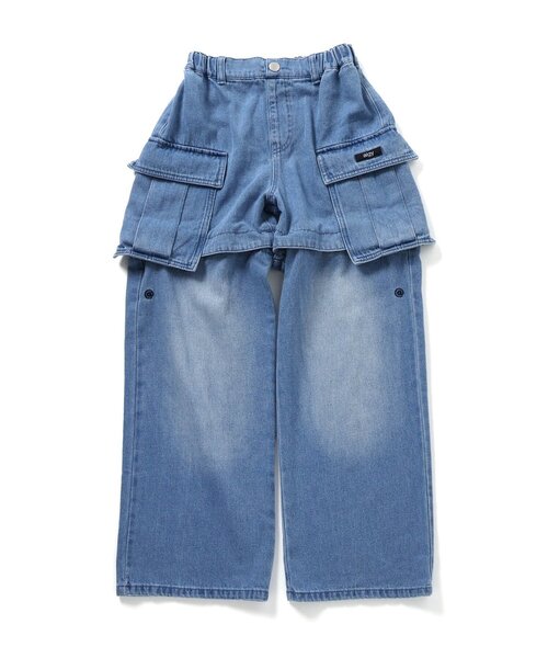 algy（アルジー）の「変幻自在パンツ（その他パンツ・キッズ・インディゴブルー/ブラック・SMALL/MEDIUM/X-SMALL/XX-SMALL）」の17枚目の写真