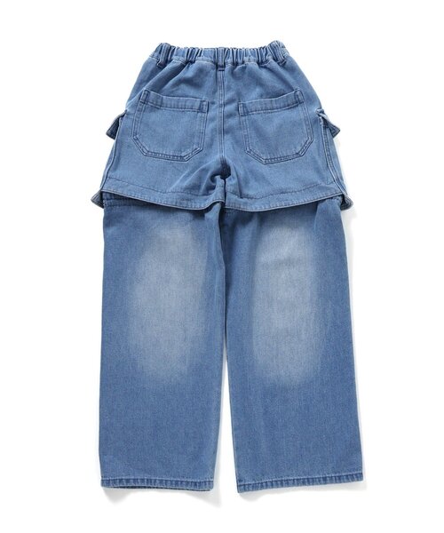 algy（アルジー）の「変幻自在パンツ（その他パンツ・キッズ・インディゴブルー/ブラック・SMALL/MEDIUM/X-SMALL/XX-SMALL）」の18枚目の写真