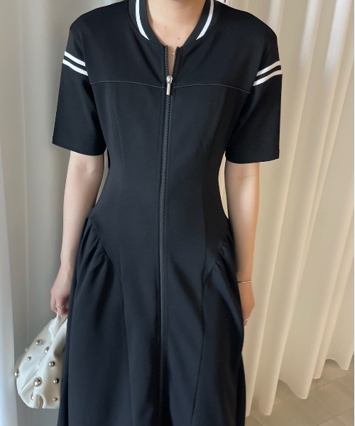 AMERI アメリ CARDBOARD FLARE DRESS COAT M AMERI CARDBOARD FLARE DRESS COAT