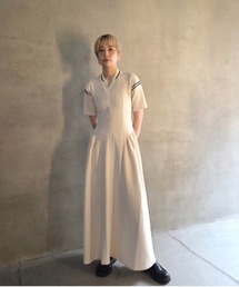 TRUCK JACKET LIKE FLARE DRESSを使った人気ファッション
