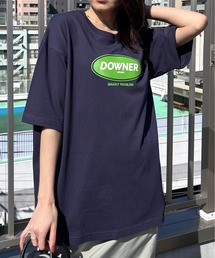 RGY（アールジーワイ）の「【RGY】DOWNERオーバルロゴビッグシルエットTシャツ（Tシャツ/カットソー）」