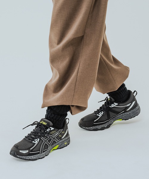 ASICS（アシックス）の「GEL-VENTURE 6 / ゲルベンチャー 6（スニーカー・メンズ・ブラック×グレー・26.5/28/23.5/25.5/24/27.5/25/24.5/26/23/28.5/27/29/29.5）」の21枚目の写真
