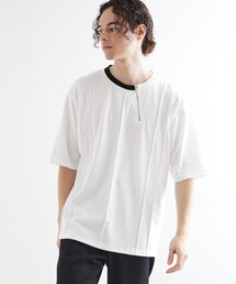 ストライプタックTシャツ