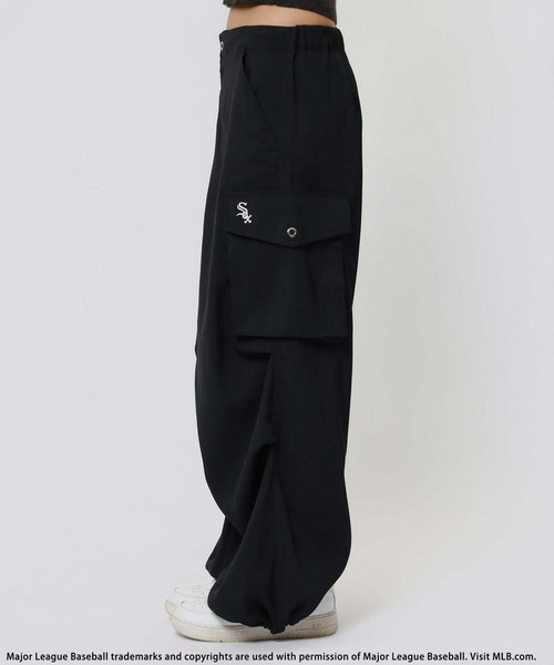 BACK TO THE FIELD（バック トゥー ザ フィールド）の「【MLB】タックカーゴパンツ（その他パンツ・レディース・グレー/ブラック/ブラウン・FREE）」の9枚目の写真