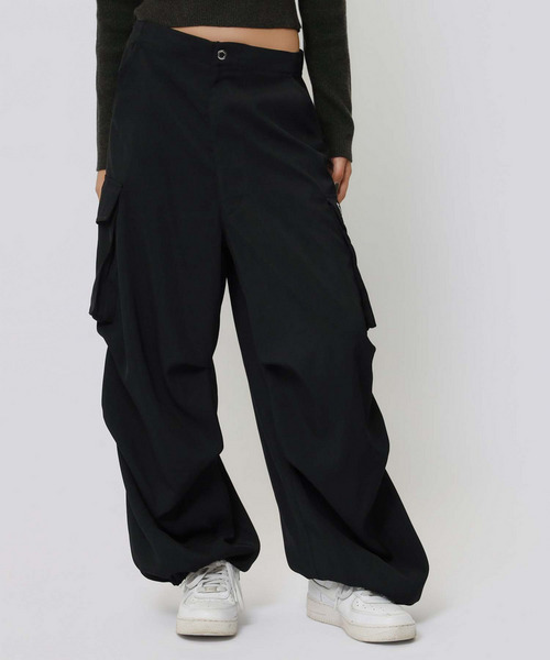 BACK TO THE FIELD（バック トゥー ザ フィールド）の「【MLB】タックカーゴパンツ（その他パンツ・レディース・グレー/ブラック/ブラウン・FREE）」の11枚目の写真