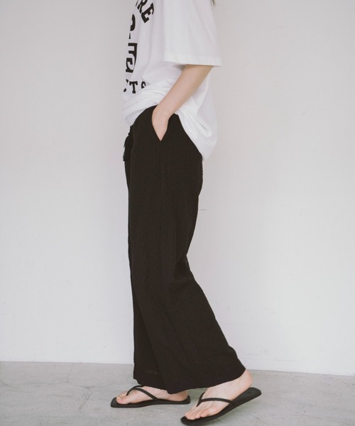 THEATRE PRODUCTS（シアタープロダクツ）の「インドドビーコットンパンツ（その他パンツ・レディース・グリーン/レッド/ブラック・FREE）」の8枚目の写真