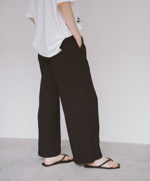 THEATRE PRODUCTS（シアタープロダクツ）の「インドドビーコットンパンツ（その他パンツ・レディース・グリーン/レッド/ブラック・FREE）」の9枚目の写真