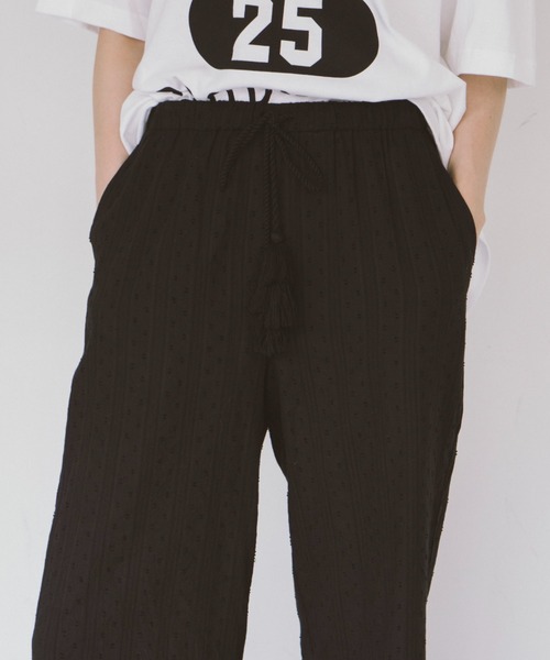 THEATRE PRODUCTS（シアタープロダクツ）の「インドドビーコットンパンツ（その他パンツ・レディース・グリーン/レッド/ブラック・FREE）」の10枚目の写真