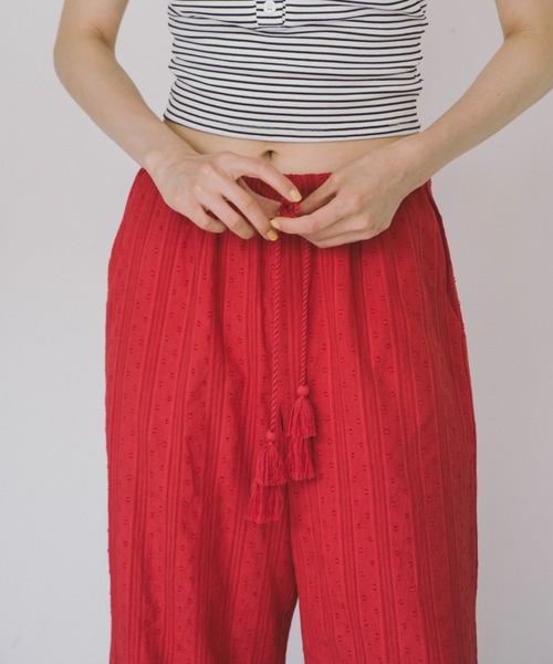 THEATRE PRODUCTS（シアタープロダクツ）の「インドドビーコットンパンツ（その他パンツ・レディース・グリーン/レッド/ブラック・FREE）」の18枚目の写真