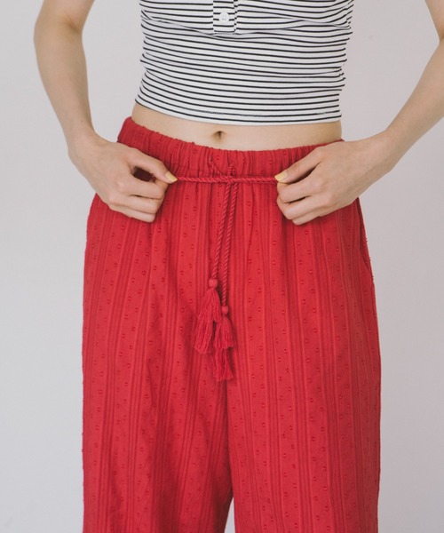 THEATRE PRODUCTS（シアタープロダクツ）の「インドドビーコットンパンツ（その他パンツ・レディース・グリーン/レッド/ブラック・FREE）」の19枚目の写真