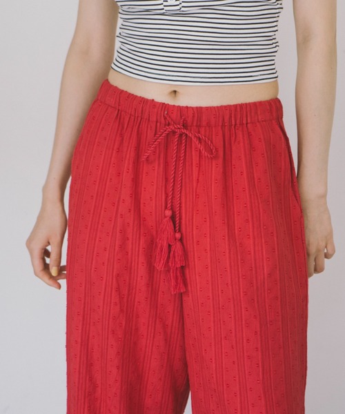 THEATRE PRODUCTS（シアタープロダクツ）の「インドドビーコットンパンツ（その他パンツ・レディース・グリーン/レッド/ブラック・FREE）」の20枚目の写真