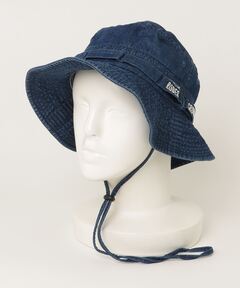 【在庫品】M-37 デニムハット　バイザーファインステッチ仕様　Mサイズ UNNAMED HEADWEAR 【M-37 DENIM HAT】デニムハット