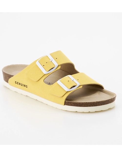 GENUINS（ジェニュインズ）の「【GENUINS/ジェニュインズ】HAWAII/バックルサンダル（サンダル・レディース・イエロー系その他・25cm/24cm/23cm）」の3枚目の写真