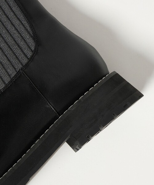 green label relaxing（グリーンレーベルリラクシング）の「ストレッチ ショートブーツ 撥水（ブーツ・レディース・ブラック/ダークブラウン/その他1・S/M/L/XL/XS）」の4枚目の写真