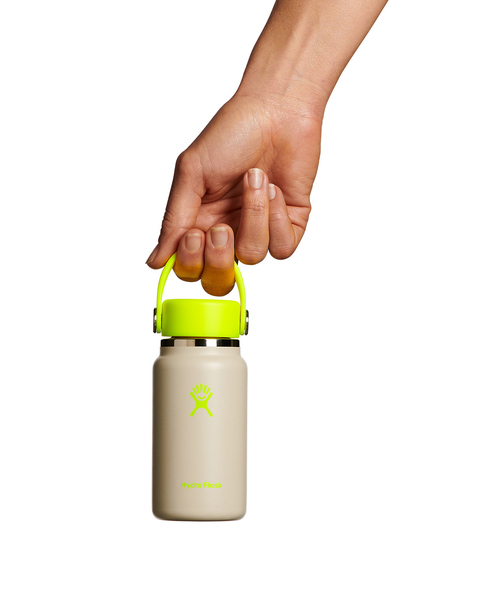 限定品　レア　ハイドロフラスク　レモンイエロー　emmi ステンレス　ボトル HYDRO FLASK ハイドロフラスク12ozステンレスボトル スライド蓋