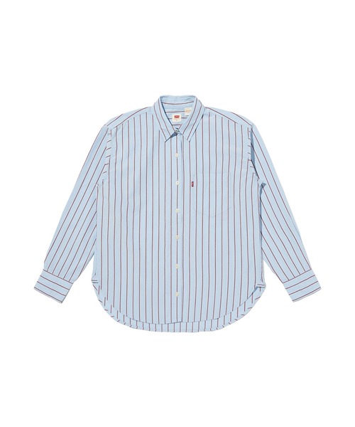 Levi's(リーバイス)の「Levi's/リーバイス ハーリー ボーイフレンドシャツ(シャツ/ブラウス・レディース・ブルー・XS/M/S)」の2枚目の写真