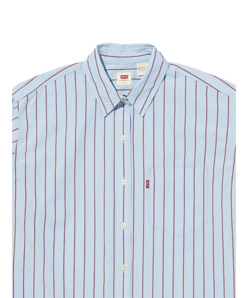 Levi's(リーバイス)の「Levi's/リーバイス ハーリー ボーイフレンドシャツ(シャツ/ブラウス・レディース・ブルー・XS/M/S)」の4枚目の写真