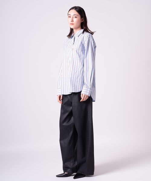 Levi's(リーバイス)の「Levi's/リーバイス ハーリー ボーイフレンドシャツ(シャツ/ブラウス・レディース・ブルー・XS/M/S)」の16枚目の写真