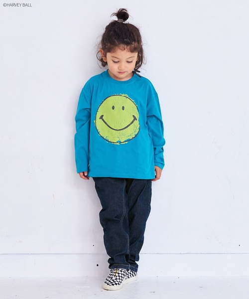 MARKEY'S（マーキーズ）の「デニムマチツキテーパードパンツ（その他パンツ・キッズ・ネイビー/ブルー・130/120/100/95/90/80/110/150/140）」の8枚目の写真