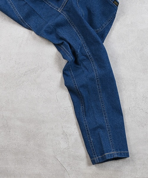 MARKEY'S（マーキーズ）の「デニムマチツキテーパードパンツ（その他パンツ・キッズ・ネイビー/ブルー・130/120/100/95/90/80/110/150/140）」の10枚目の写真