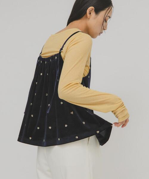 KBF（ケイビーエフ）の「2WAYベロアビスチェ（キャミソール・レディース・ブラック/グレー系その他/ブルー系その他・ONE）」の22枚目の写真