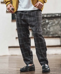 メンズのその他パンツ（グレー/灰色系・チェック柄