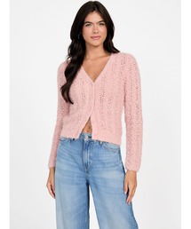 Guess | LS Vn Bea Open Stitch Cardigan カーディガン(カーディガン/ボレロ)