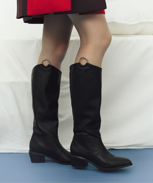 スピックアンドスパン☆ダブルライダースジャケット【36/S/茶】羊革  