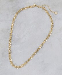 OPAQUE.CLIP | ビジュー＆フェイクパール　アソートネックレス(ネックレス)