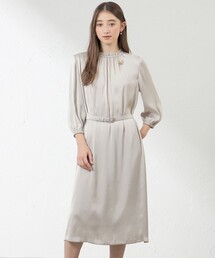 AMACA（アマカ）の「ブライトストレッチワンピース（ワンピース）」