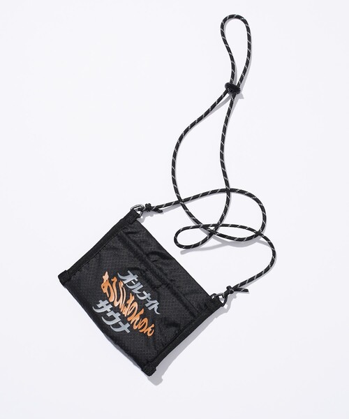 FREAK'S STORE（フリークスストア）の「SAUVENIR/サウベニア 別注 Tempalay クージーバッグ（コインケース・メンズ・パープル/ブラック・ONE SIZE）」の2枚目の写真