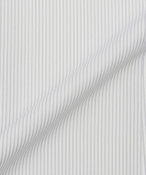 TOKYO SHIRTS(トウキョウシャツ)の「形態安定ノンアイロン ボタンダウン 半袖ストレッチビジネスワイシャツ(ビジネスシャツ・メンズ・グレー・首回り43cm/首回り42cm/首回り41cm/首回り39cm/首回り37cm)」の5枚目の写真