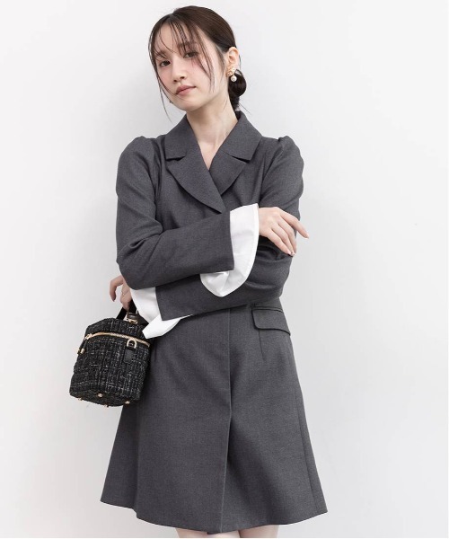 セール】ジャケットミニワンピース（ワンピース）｜RANDA（ランダ）の