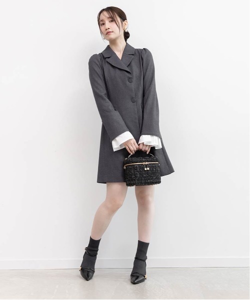 セール】ジャケットミニワンピース（ワンピース）｜RANDA（ランダ）の