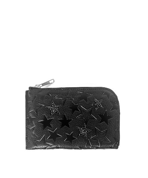 【Salon de Alfurd】スリースター L字ミニ財布 ブラック スリースター L字ミニ財布（財布）｜SALON DE ALFURD TOKYO（サロンド