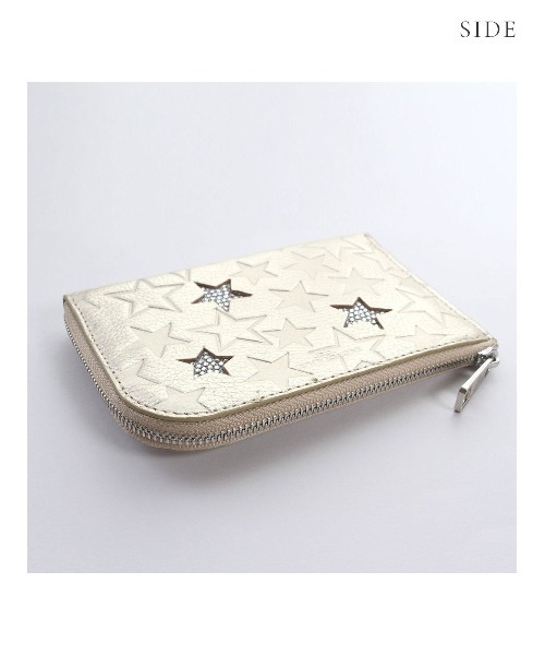 未使用　サロンドアルファード　スリースター L字ミニ財布 スリースター L字ミニ財布 1663