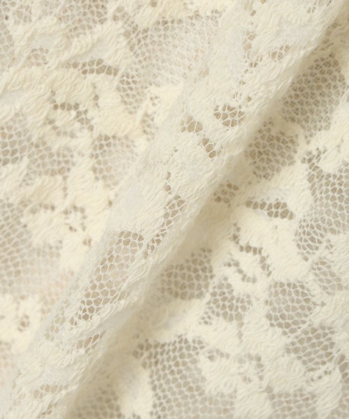 an another angelus（アンアナザーアンジェラス）の「ローズレース長袖トップス（Tシャツ/カットソー・レディース・オフホワイト/アイボリー・FREE）」の14枚目の写真