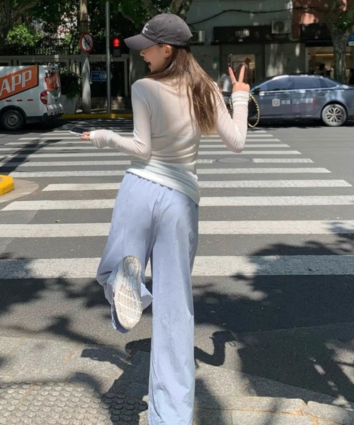 Vipoa(ヴィポア)の「Cord embroidery retro sheer tops(Tシャツ/カットソー・レディース・ホワイト・FREE)」の19枚目の写真