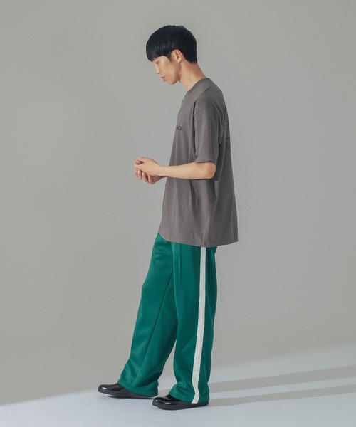 Diaspora Skateboards（ディアスポラスケートボーズ）の「Diaspora Skateboards Thousand Magic Circle Tee 24SS-DSP-HW05（Tシャツ/カットソー・メンズ・ライトブルー/チャコールグレー・M/L）」の9枚目の写真