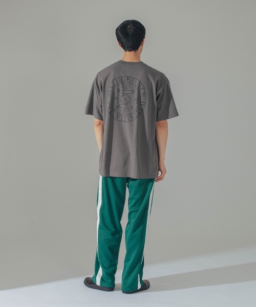 Diaspora Skateboards（ディアスポラスケートボーズ）の「Diaspora Skateboards Thousand Magic Circle Tee 24SS-DSP-HW05（Tシャツ/カットソー・メンズ・ライトブルー/チャコールグレー・M/L）」の10枚目の写真