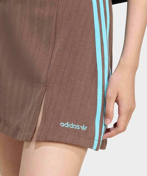 adidas(アディダス)の「テーラードスカート / アディダスオリジナルス adidas Originals(スカート・レディース・ブラウン/カーキ・XX-LARGE/LARGE/MEDIUM/SMALL/X-LARGE/X-SMALL)」の4枚目の写真