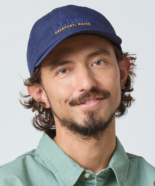 L.L.Bean（エルエルビーン）の「ナイロン・フレキシブル・キャップ（キャップ・メンズ・ブラック/ネイビー/グリーン・LARGE）」の3枚目の写真