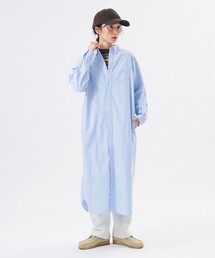 オックスフォード ワンピース シャツ ワンピース」に該当する