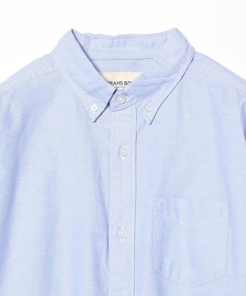 BEAMS BOY(ビームスボーイ)の「オックスフォード BD ワンピース ロングスリーブ(ワンピース・レディース・ホワイト/サックスブルー・ONE SIZE)」の6枚目の写真