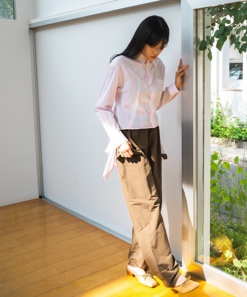 parachute wide trousers（カーゴパンツ）｜soduk（スドーク）の