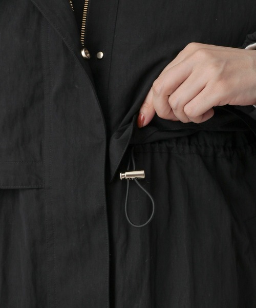 A part by（アパートバイ）の「2WAYスタンドブルゾン（ブルゾン・レディース・ブラック/ライトベージュ・FREE）」の22枚目の写真