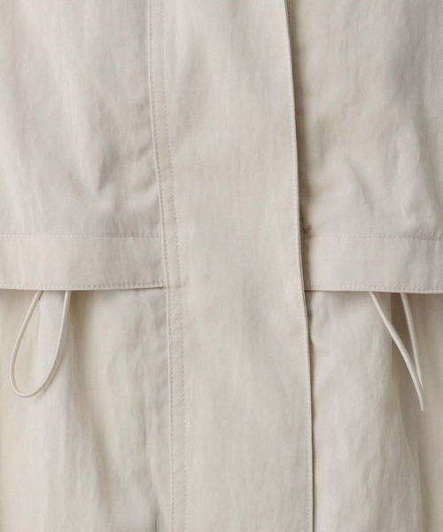 A part by（アパートバイ）の「2WAYスタンドブルゾン（ブルゾン・レディース・ブラック/ライトベージュ・FREE）」の9枚目の写真