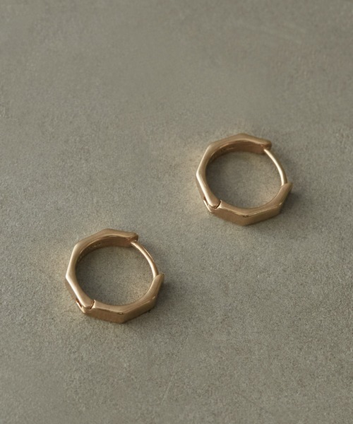 18KGP オクトピアス